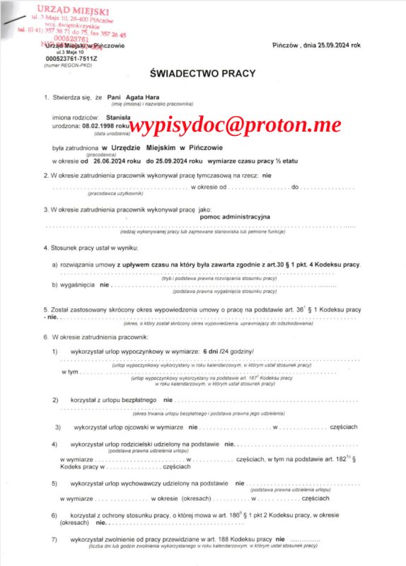 Badania Laboratoryjne, Faktury, Polisy, Świadectwa Pracy, Zaświadczeni - 03 Badania Laboratoryjne, Faktury, Polisy, Świadectwa Pracy, Zaświadczeni - 03
