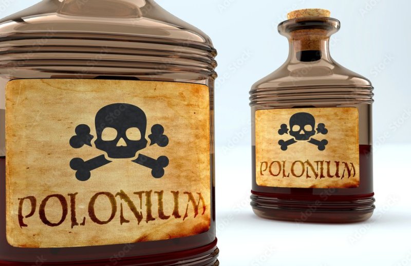 Polon 210 Rzadki Wysoce Toksyczny Metaloid