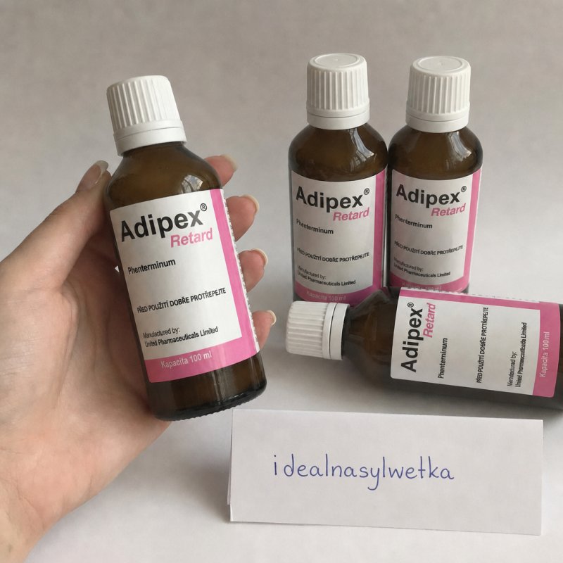 Adipex Retard Syrop 100ml Oryginał Czeski