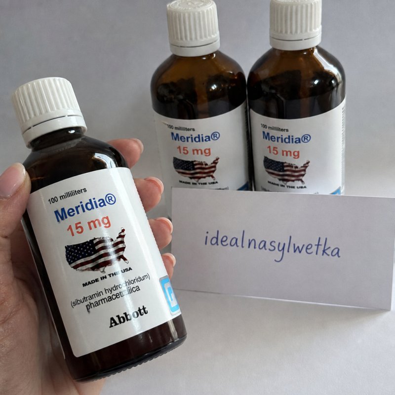 Meridia 15mg Syrop 100ml z USA